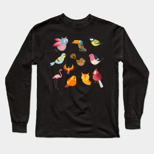 Enjoy the Natural World Bird Lovers Long Sleeve T-Shirt